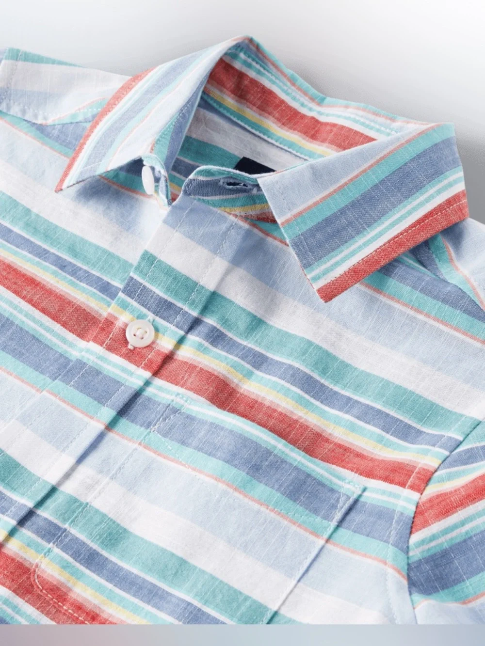 The Children’s Place Striped Chambray Button Up Shirt
